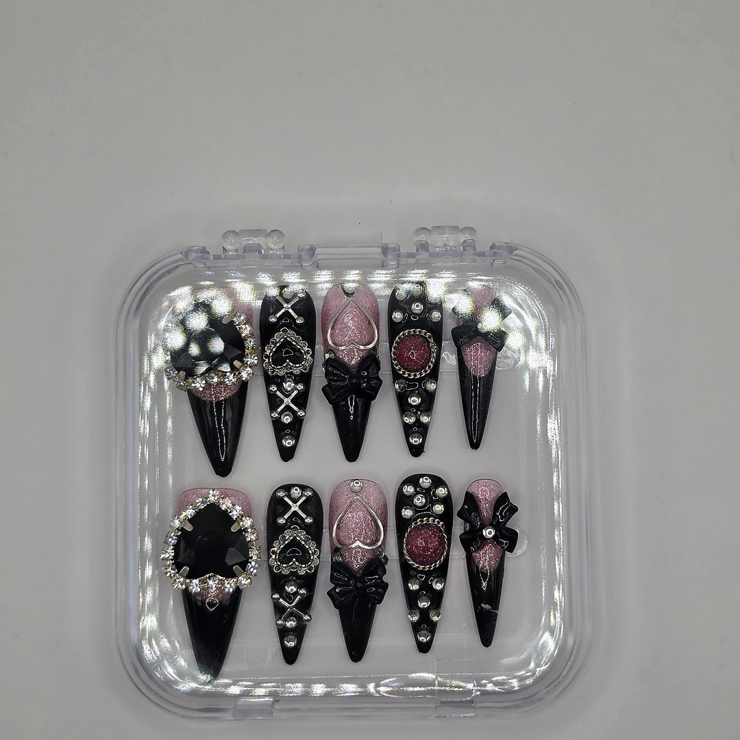 Uñas postizas hechas a mano