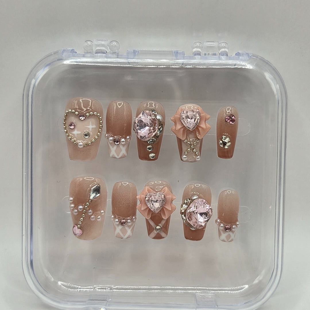 Uñas postizas hechas a mano