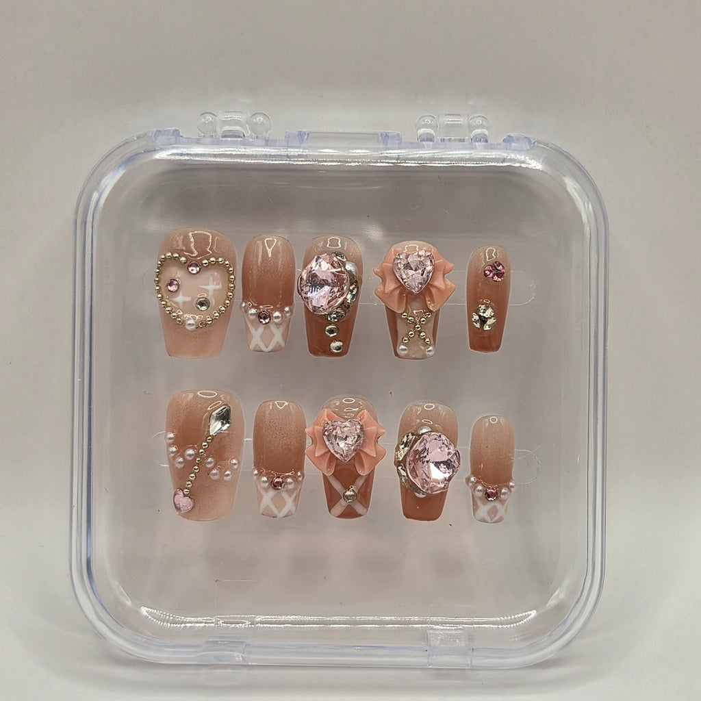 Uñas postizas hechas a mano