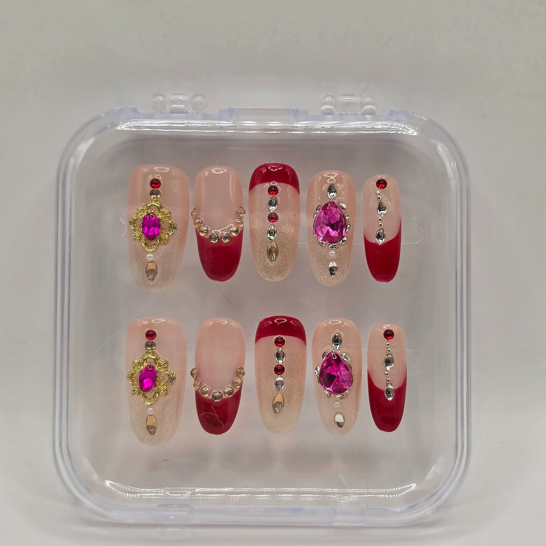 Uñas postizas hechas a mano
