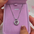 Collar Corazón Rosa