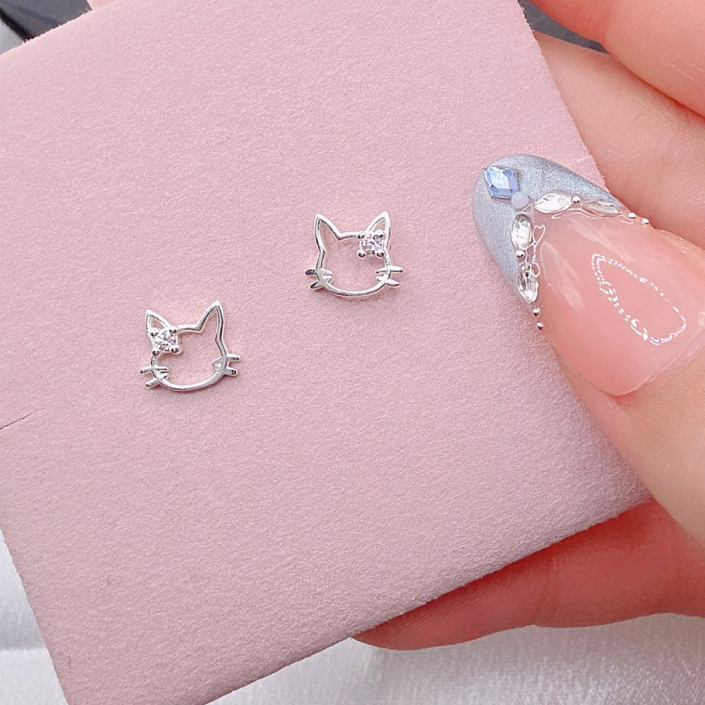 Pendientes Gatito
