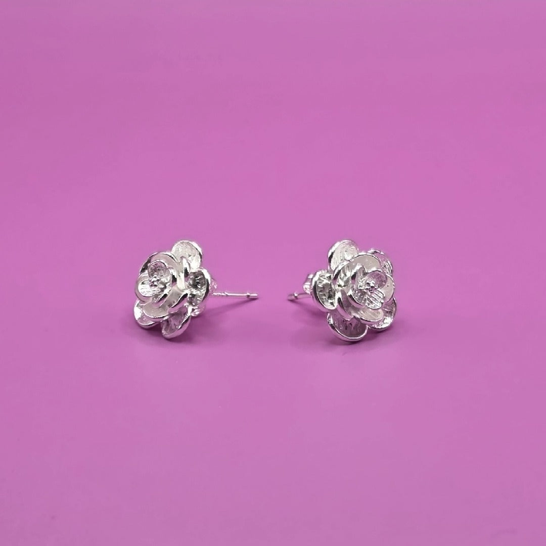 Pendientes Rosa