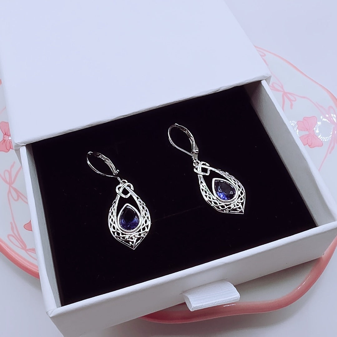 Pendientes Violeta