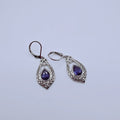 Pendientes Violeta