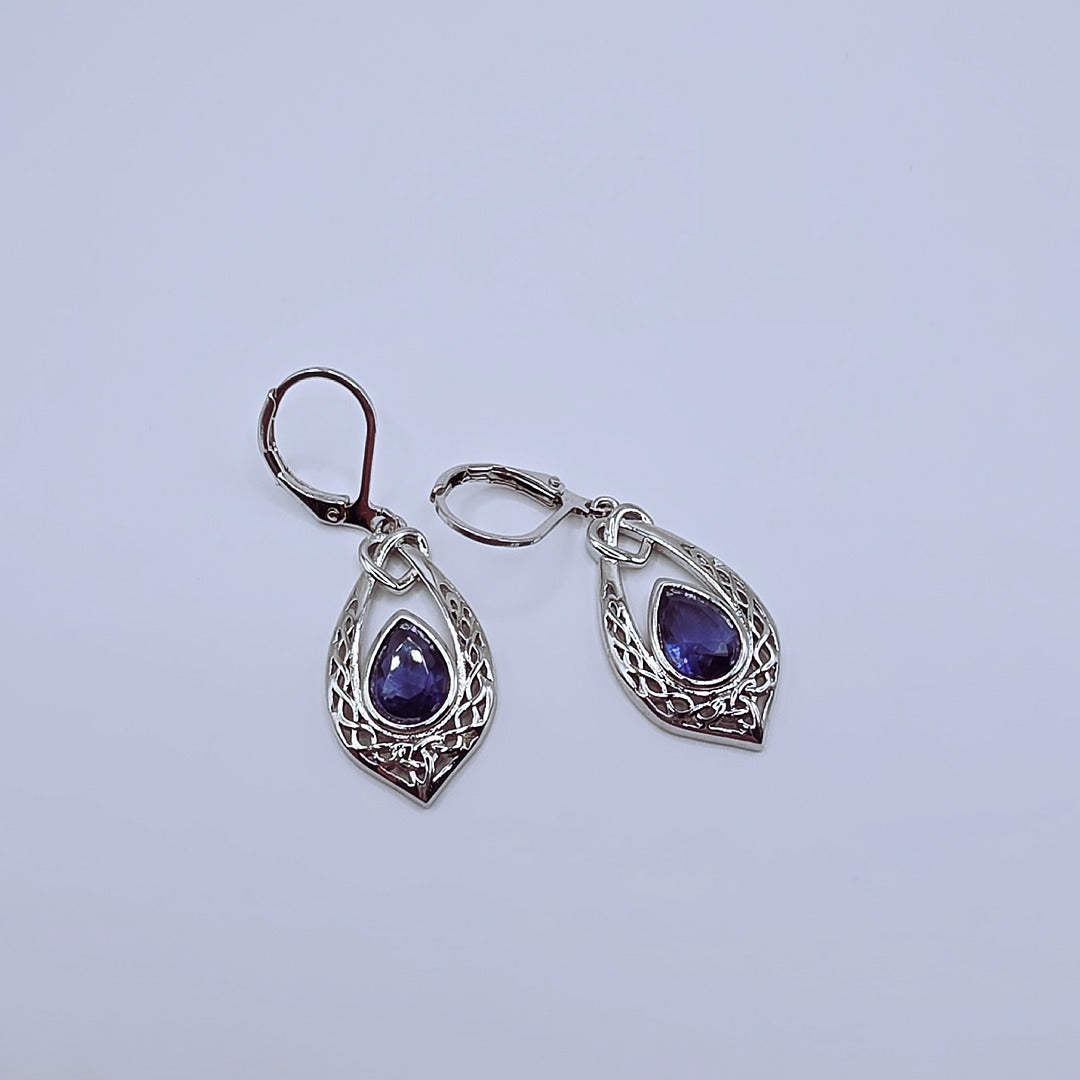 Pendientes Violeta