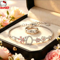 Conjunto Pulsera y Anillo hello kitty