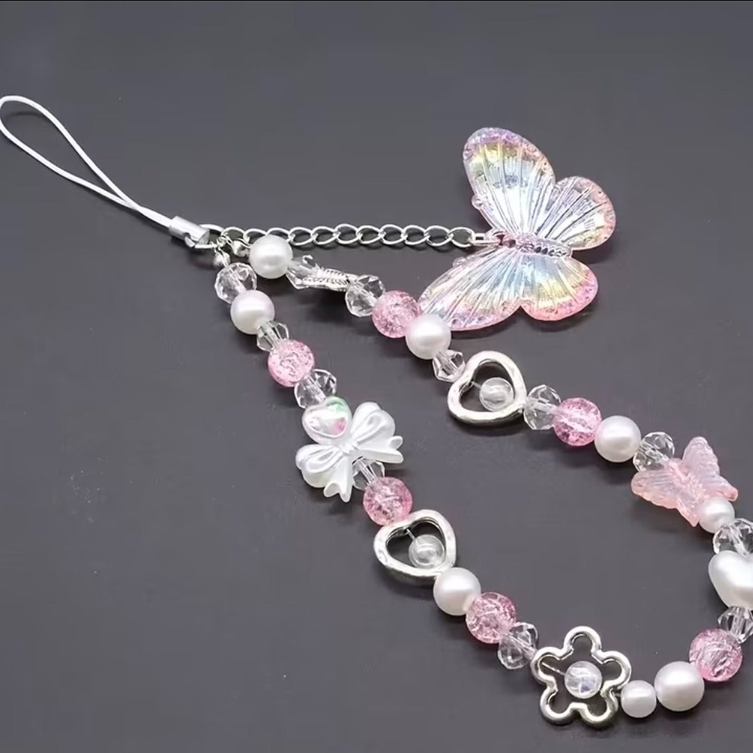 Correa para móvil mariposas